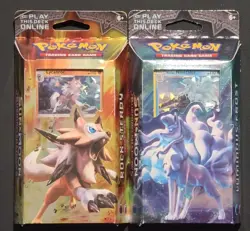 Pokemon TCG Sun & Moon Burning Shadows Theme Decks Rock Steady & Luminous Frost - Image 1