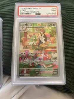 2023 Pokemon Scarlet & Violet Kirlia 212/198 - PSA 9 - Mint - Image 1