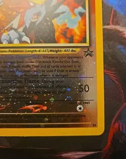 Entai #34 - 1999 Pokemon WOTC Black Star Promo Vintage Pokemon TCG ?? NM- - Image 4