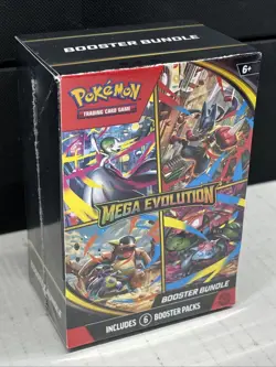 Pokemon TCG MEGA EVOLUTION Booster Bundle 6 Booster Packs Pokemon Sealed NEW ?? - Image 2