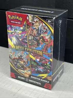 Pokemon TCG MEGA EVOLUTION Booster Bundle 6 Booster Packs Pokemon Sealed NEW ?? - Image 3