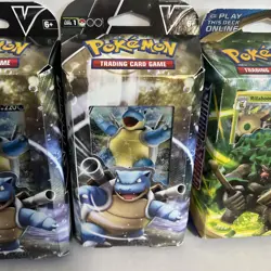 Pokemon Lot of 4 misc Blastoid , Rillaboom Battle Deck Drednaw sealed - Image 4