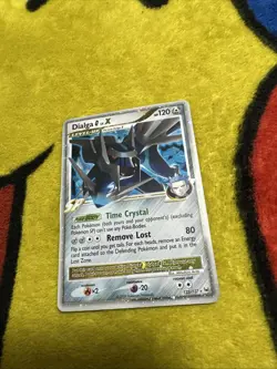 Pokemon Platinum Holo Dialga G LV. X 122/127 LP - Image 1