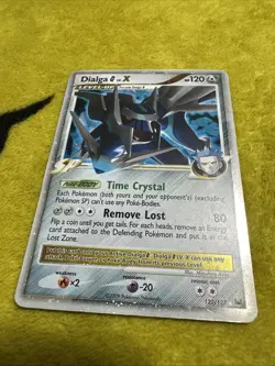 Pokemon Platinum Holo Dialga G LV. X 122/127 LP - Image 3