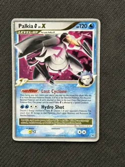 Palkia LV. X 125/127 Platinum Ultra Rare Holo Pokemon Card - Image 1