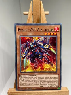 Rescue-ACE Air Lifter - Rare 1st Edition AMDE-EN002 - NM - YuGiOh - Image 1