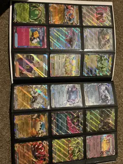 pokemon card job lot 396 cards an binder bargain for someone near mint all cards - Image 2