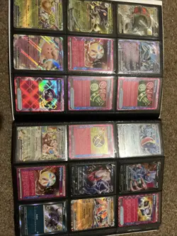 pokemon card job lot 396 cards an binder bargain for someone near mint all cards - Image 5