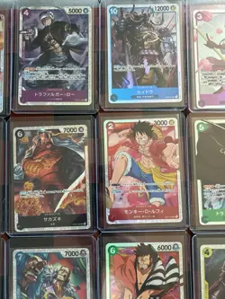 One Piece LOT 20 Cards ALL SR and ALL IN TOP LOADERS - Image 3