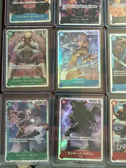One Piece LOT 20 Cards ALL SR and ALL IN TOP LOADERS - Image 5