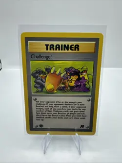 Pokemon Cards: Team Rocket 1st Edition Uncommon: Challenge! 74/82 - Image 1