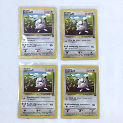 Lot of 4 2000 Pokemon Black Star Promo Card 7 Jigglypuff NM Unplayed - Image 1