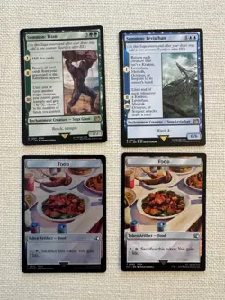 MTG Final Fantasy FFXV 4 Card Lot NM - Image 1