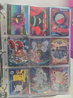 PIKACHU Pokemon TOPPS Card Lot TV Animation Lot 1995 ,96 - Image 2