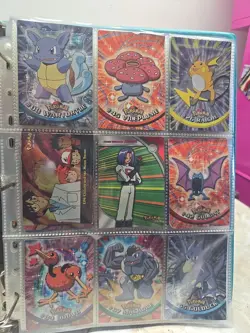 PIKACHU Pokemon TOPPS Card Lot TV Animation Lot 1995 ,96 - Image 3