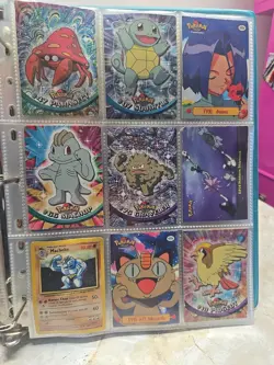 PIKACHU Pokemon TOPPS Card Lot TV Animation Lot 1995 ,96 - Image 4
