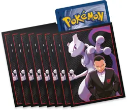 Pokemon Destined Rivals Mewtwo ETB Card Sleeves - 65 Count New Sealed - Image 1