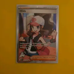 Hilda 164/086 Full Art Ultra Rare White Flare Pokemon TCG Trainer Card - Image 1
