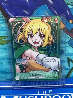 Carrot L OP08-021 Parallel English ONE PIECE Card Game Two Legends - NM - Image 2