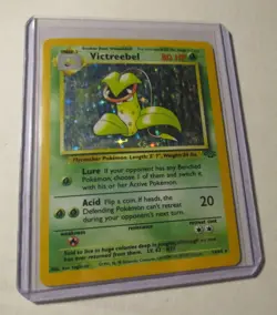 Pokemon TCG Jungle Victreebel Holo Card 14/64 Vintage 1999 Played Unlimited - Image 1