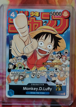 Monkey.D.Luffy (CS 2023 Event Pack) P-033 One Piece Promotion Cards Foil (READ) - Image 1