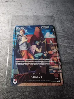 One Piece Shanks Leader Promo Card PSA Magazine Exclusive OP09-001 Sealed - Image 1