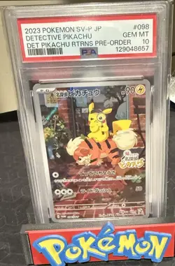 Detective Pikachu - 098/SV-P 098/SV-P Sv-P Promotional Cards Holo (Japanese) - Image 1
