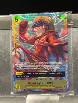 Monkey.D.Luffy (Illustration Box Vol.3) OP07-109 One Piece Promotion Cards Foil - Image 1