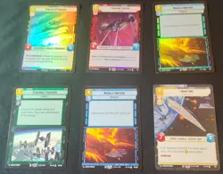 Star Wars Unlimited Jump to Lightspeed - Legendary lot - 6 cards-3 Foil-1 Hyper - Image 1