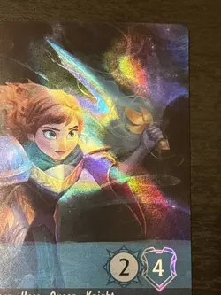 Disney Lorcana Enchanted Anna - True-Hearted Card 217/204 Ursula’s Return Set 4 - Image 3