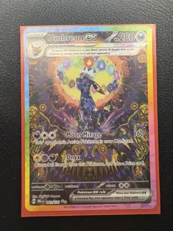 Pokemon Umbreon EX 161/131 Prismatic Evolutions Holo Card Near Mint Condition - Image 1
