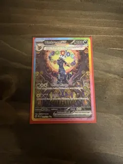 Pokemon Umbreon EX 161/131 Prismatic Evolutions Holo Card Near Mint Condition - Image 3