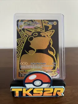 Pokemon Pikachu TCG Lost Origin VMAX Gold Holo Card TG29/TG30 2022 NM! - Image 1