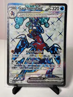 [Near Mint] Garchomp ex - 219/182 - SV04: Paradox Rift (PAR) Pokemon Card - Image 1