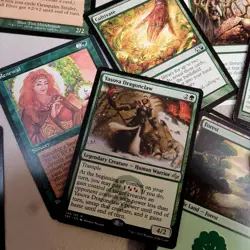 Whole COMMANDER Magic Deck MTG - Temur Wedge General ELVES Tribal Elf Budget - Image 1