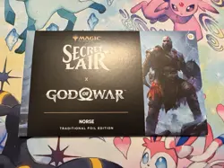 Secret Lair x God of War: Norse Foil Edition Playstation Superdrop MTG Sealed - Image 1