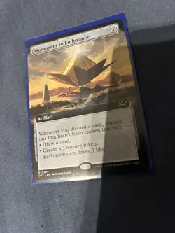 Monument to Endurance Extended Art non foil Mtg NM - Image 1
