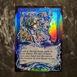 MTG Alter - foil Dig Through Time by RockyAlters - Image 1