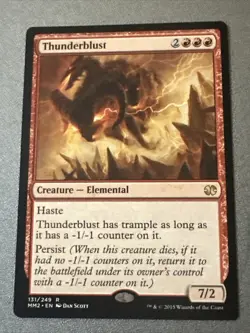 Thunderblust X3 Modern Masters Ex Conditions see pics Front Back - Image 2