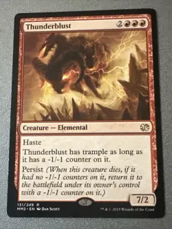 Thunderblust X3 Modern Masters Ex Conditions see pics Front Back - Image 3