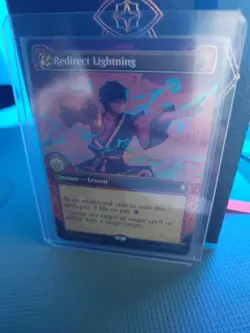1x - Redirect Lightning - FOIL SHOWCASE #343 - Avatar: The Last Airbender MTG - Image 1