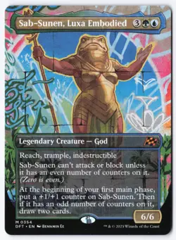 Sab-Sunen, Luxa Embodied (Borderless) M Aetherdrift 354 NM - Image 1
