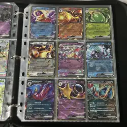 Huge Binder Collection Lot 170+ Pokemon Cards Mixed EX SV Holo DIALGA FULL ART - Image 3