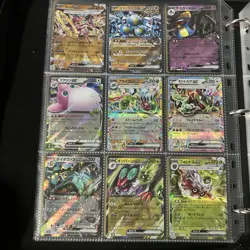 Huge Binder Collection Lot 170+ Pokemon Cards Mixed EX SV Holo DIALGA FULL ART - Image 4