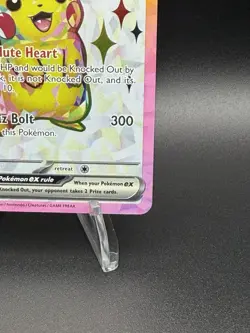 2024 POKEMON SSP EN-SURGING SPARKS ULTRA RARE #219 PIKACHU EX - Image 4