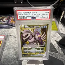 2022 POKEMON ASTRAL RADIANCE SECRET FULL ART/ORIGIN FORME PALKIA VSTAR PSA 10 - Image 1
