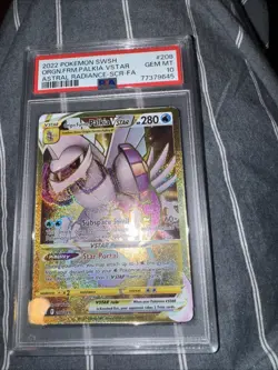 ORIGIN FORME PALKIA VSTAR 2022 Pokemon 208/189 PSA 10 GEM MINT Astral Radiance - Image 1