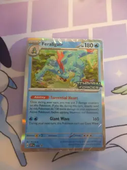 Pokemon Temporal Forces Sealed Feraligatr Promo #89 Pre-Release Deck - Image 1