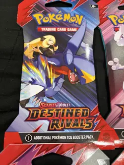 Destined Rivals Sleeved Booster Packs FULL PACK ART SET Pokemon TCG NEW SEALED - Image 5