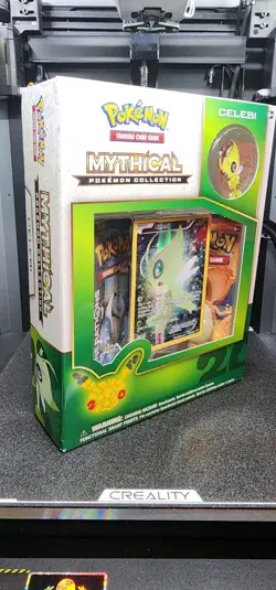 Pokemon 2016 XY Generations Celebi Mythical Pin Collection Box 20th Anniversary - Image 1